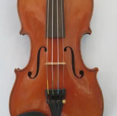 1/2 Violin Labeled Copy of Stradivarius perhaps Germany old Violin