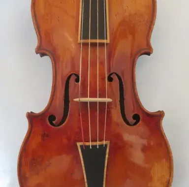 Baroque Violin labeled Claudel Boivin 1747 PARIS