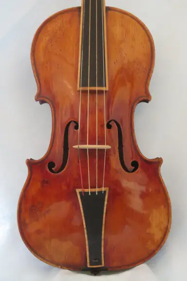 Baroque Violin labeled Claudel Boivin 1747 PARIS